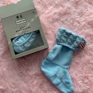 Little girls hunter boot inner sock.